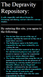 Mobile Screenshot of depravityrepository.org